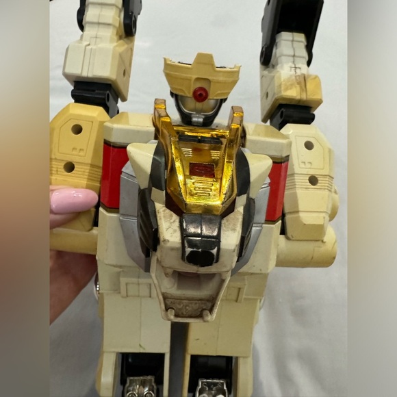 1994 Bandai Mighty Morphin Power Rangers White Tigerzord Action Figure - Picture 12 of 16